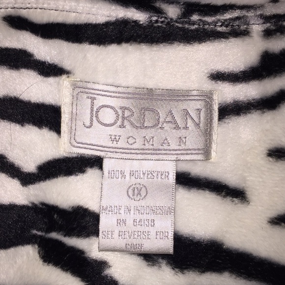 NWT zebra print vest Sz 1X - Picture 5 of 5